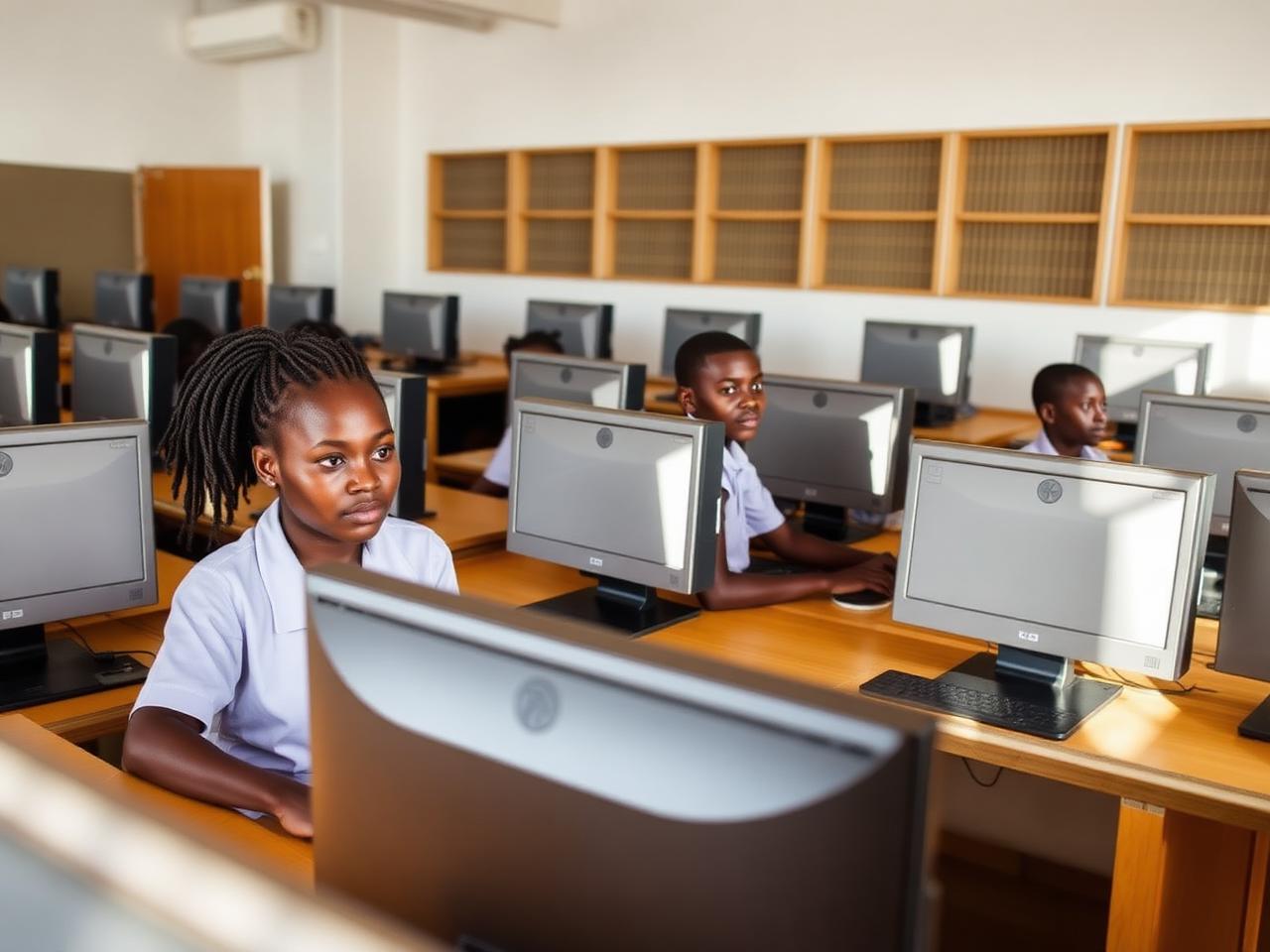 Laboratoire informatique — Complexe Scolaire Bilingue Shaloom